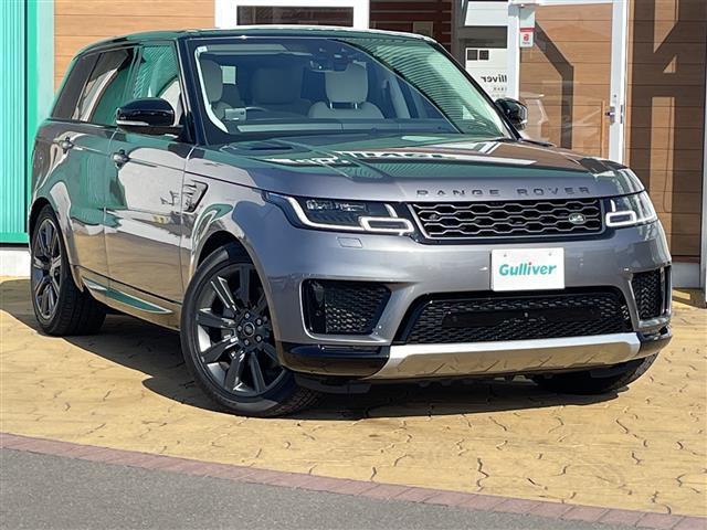 レンジローバースポーツ HSEシルバー 4WD 本革シート