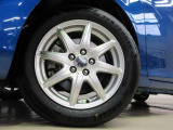 アルミホイール付きです。