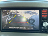 バックビューモニター映像。カメラがあるので後退時の安心感が違います!