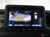 バックカメラの画像です。ガイドラインがスムースな車庫入れをサポートいたします!車庫入れの安心感がアップしますね☆