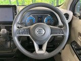 ステアリングも使用感が少なく、きれいな状態となっております♪