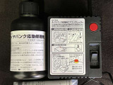 パンク修理キット付きです。もしもの時でも安心です。
