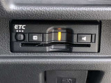ETC車載器付きです。高速道路の料金所もスムーズに通過できます。