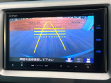 【バックカメラ】駐車時に後方がリアルタイム映像で確認できます。大型商業施設や立体駐車場での駐車時や、夜間のバック時に大活躍!運転スキルに関わらず、今や必須となった装備のひとつです!