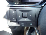 ステアリングスイッチが装備されておりステアリングから手を離す事無くオーディオ類の操作が可能ですので非常に便利です♪