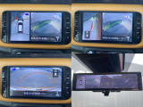 ☆スマートルームミラーで後方視界もバッチリ。アラウンドビューモニターで駐車も安心です。