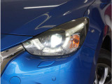 【LEDヘッドライト】省電力で長寿命の明るく運転しやすいLEDヘッドランプです。明るく照らすので暗い夜道からお客様を守ってくれます。お近くの広島マツダまでお越しください。
