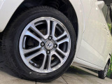 【純正14インチアルミホイール】外観にマッチした純正アルミホイールを装着しております。各種社外アルミホイールや、スタッドレスタイヤも取扱いしております。是非ご相談ください♪