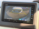バックカメラのお写真です。駐車が苦手な方でも楽に駐車が行えますね♪
