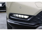 LEDフォグライト!夜間走行時は、足元の明るさを確保します。