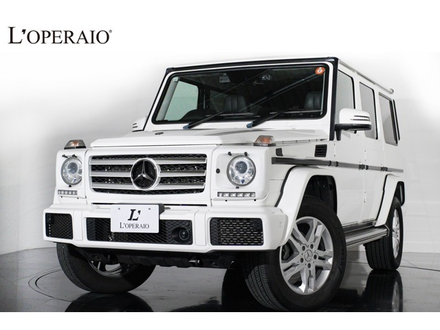 Gクラス G350d ロング 4WD 黒革 ラグジュアリーPKG ワイドフェンダー