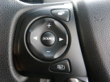 ハンドルにオーディオの操作スイッチが装備されています!視線を前方から外さずハンドルから手を離さずに操作できるのでとっても安全ですね♪