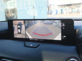 360度ビューモニターです。前後左右の安全を確認できます。