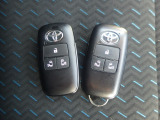 スマートキー付!キーを取り出さなくてもドアロックの施錠・開錠、エンジンの始動が出来ます!雨の日や荷物の多い日にとても便利ですね♪