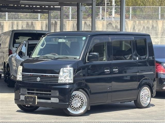 エブリイワゴン JPターボ 7型フルセグナビ+車高調+Bカメラ