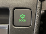 ★ECONスイッチ★ エコドライブを加速しよう!スイッチをONにすると、運転の仕方によるロスを抑え込み燃費をよくするようクルマが頑張ります(*^ー^*)燃費向上にチャレンジ♪