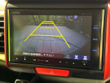 【バックカメラ】駐車時に後方がリアルタイム映像で確認できます。大型商業施設や立体駐車場での駐車時や、夜間のバック時に大活躍!運転スキルに関わらず、今や必須となった装備のひとつです!