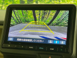 【バックカメラ】駐車時に後方がリアルタイム映像で確認できます。大型商業施設や立体駐車場での駐車時や、夜間のバック時に大活躍!運転スキルに関わらず、今や必須となった装備のひとつです!
