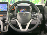ステアリングも使用感が少なく、きれいな状態となっております♪