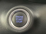 エンジンの始動も停止もスイッチひとつ。