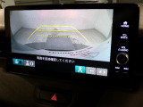 バックカメラもあるので後退時も安心です。視点も切り替えができて便利です。