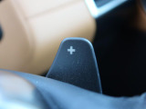 ステアリングパドルシフト『クイックなシフト操作が可能!レスポンスが高く、運転者様のギア変則にしっかりとついてきてくれます!ジャガーと一体となれる装備です。』