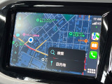 ●Apple Car Play:スマホとの有線接続で、ナビ・オーディオ再生などスマホのアプリ機能が画面でも使える便利機能です!
