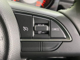 【クルーズコントロール】高速道路もラクラク走行。アクセルを離しても一定速度で走行ができ、長距離運転時の負担を軽減!加速・減速も簡単なスイッチ操作で調整できます。