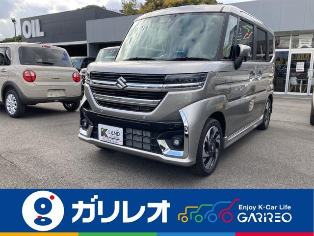 スペーシアカスタム ハイブリッド(HYBRID)  XS 届出済未使用車 衝突被害軽減ブレーキ