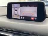 【全方位カメラ】 真上から見たような映像が流れ、便利かつ大変見やすく安全確認もできます!駐車が苦手な方にもオススメな便利機能です!