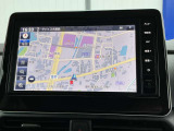 日産純正9インチナビの大画面が見やすいです!