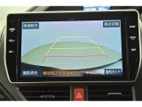 バックガイドモニターで、後方を確認しながら安心して駐車することができます。運転初心者も熟練者も必須の機能ですよ!