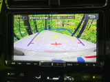 【バックカメラ】駐車時に後方がリアルタイム映像で確認できます。大型商業施設や立体駐車場での駐車時や、夜間のバック時に大活躍!運転スキルに関わらず、今や必須となった装備のひとつです!