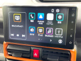 【純正9インチディスプレイオーディオ】お手持ちのスマートフォンとの連携で、ナビや音楽再生など各種アプリを使用可能。スマホに近い感覚でお使いいただけます♪