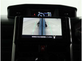 パノラミックビューモニター装備!サイドビュー/車両に取り付けたフロント、サイド、バックカメラの映像を合成しての映像を画面上に表示させることで、低速時の運転を補助する装置です。車両本体の取扱書もお読みく