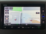 多彩な機能が満載のホンダ純正7インチインターナビは画面が見やすいですよ〜(^^