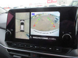 360度アラウンドビューモニター&バックカメラで駐車が苦手な方でも安心です♪
