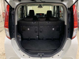 ラゲージスペースもしっかり確保。買い物の荷物もばっちり積みこむことができて便利です。