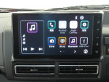 9インチスマホ連携ディスプレイオーディオです。バックカメラも付いて車庫入れ・駐車も安心です。Bluetooth対応機器を登録して音楽を楽しんだりハンズフリー通話が出来て便利です。