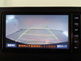 バックガイドモニターで、後方を確認しながら安心して駐車することができます。運転初心者も熟練者も必須の機能ですよ!