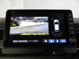 バックカメラの画像です。ガイドラインがスムースな車庫入れをサポートいたします!車庫入れの安心感がアップしますね☆
