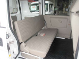 後席シートです。
