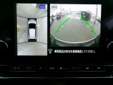 アラウンドビューモニター。空の上から見下ろすような視点でスムース駐車。