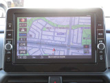 純正メモリーナビ〈MM320D-L〉装備しております! 9インチワイドの大型モニターです!