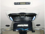 アルパイン製後席フリップダウンモニター!!