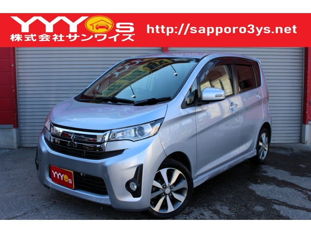 eKカスタム T 4WD ユーザー買取直販・ワンセグ・ルームミラー