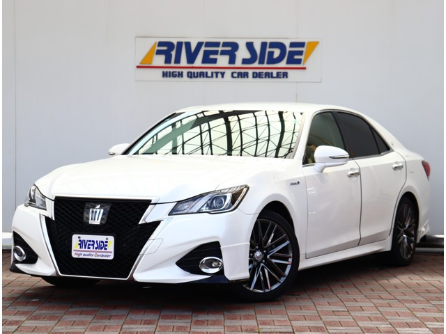 クラウンアスリート ハイブリッド 2.5 S Jフロンティア 後期型モデル トヨタセーフテ...