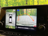 【アラウンドビューモニター】専用のカメラにより、上から見下ろしたような視点で360度クルマの周囲を確認することができます☆死角部分も確認しやすく、狭い場所での切り返しや駐車もスムーズに行えます。
