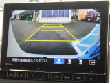 ★バックモニター搭載★ バック時目視しにくいクルマの周囲をカメラで映し出し、安全・安心駐車をサポート♪バックの苦手な方も後ろがハッキリ見えるので安心です☆
