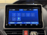 Bluetooth対応、CD/DVD再生機能付き。お好きな音楽を聴きながらのドライブは楽しいですよね〜♪